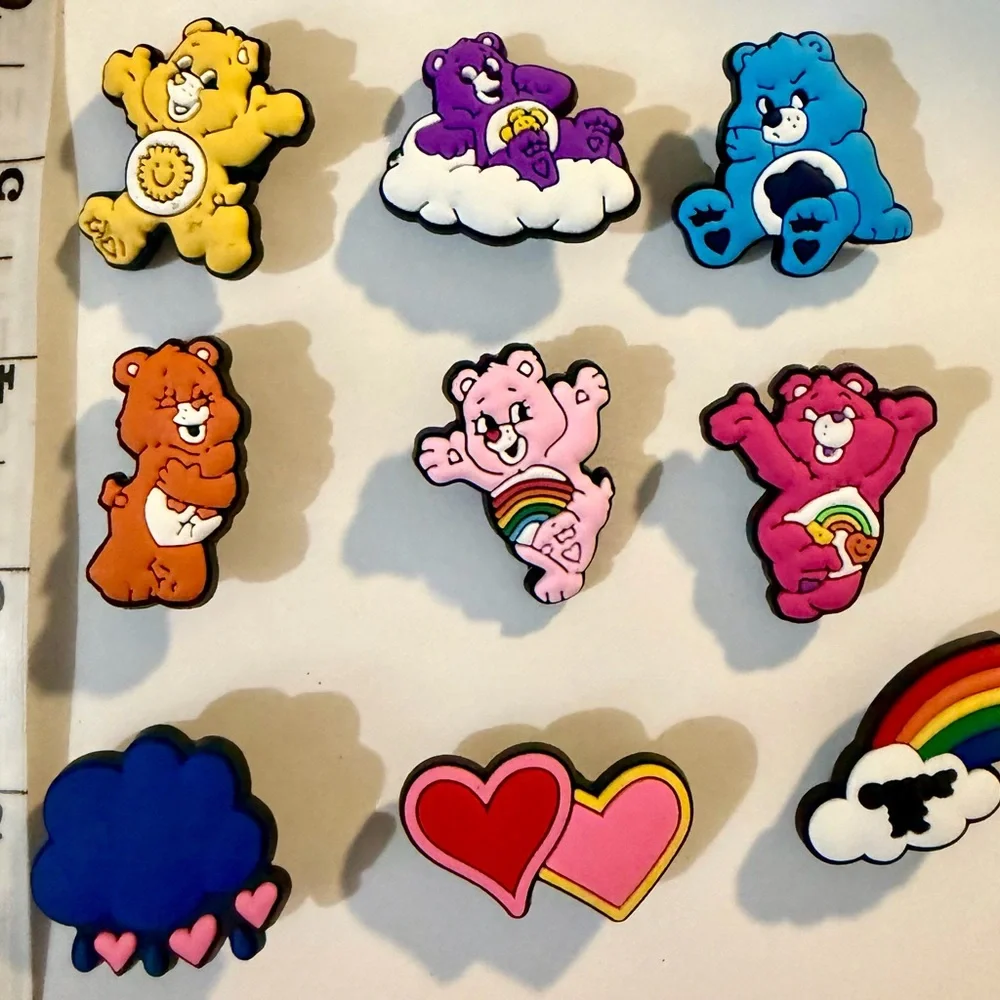 Care Bear Croc Charms Set NEW